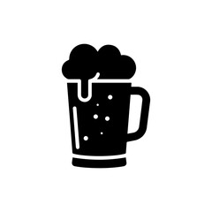 Beer Mug with Foam Top Icon