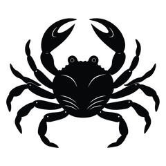 Crab Marine Animal Silhouette