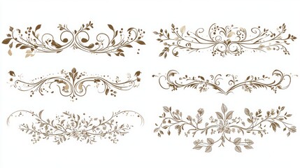 floral frame with flowers