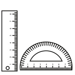 Ruler, handyman, school, icon