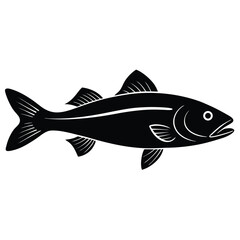 Haddock Seafood Illustration Art