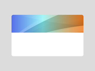 Fototapeta premium High-tech LinkedIn banner mockup with modern feel