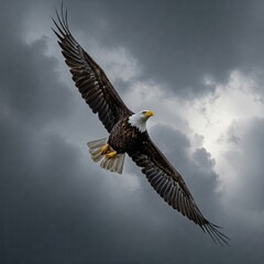 Obraz premium eagle in flight