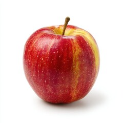 Fresh gala apple isolated on white background