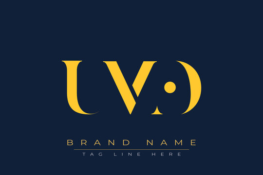 UMO abstract letter logo design. This logo is designed by three abstract letters.