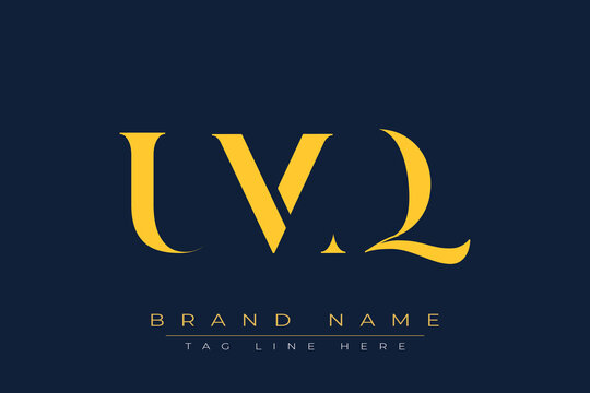 UMQ abstract letter logo design. This logo is designed by three abstract letters.