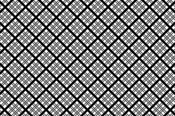 Black and white check monochrome, checkered geometric pattern texture background design 