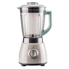 Electric kitchen food mixer isolated on transparent background