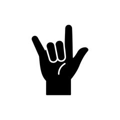 Hand Making the 'I Love You' Sign - Love and Gesture Symbol