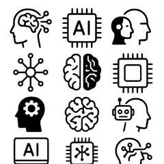 AI icon set