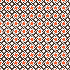 seamless pattern with maze, red and white maze, red maze background, geometric pattern with a repeating design