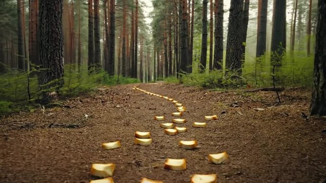 Breadcrumbs in the forest.