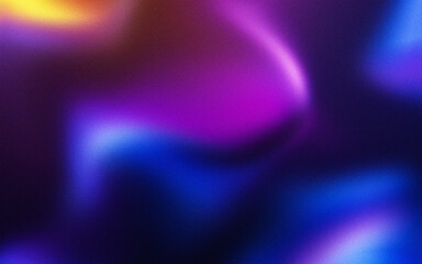 abstract wavy vibrant gradient color blurry noisy background backdrop