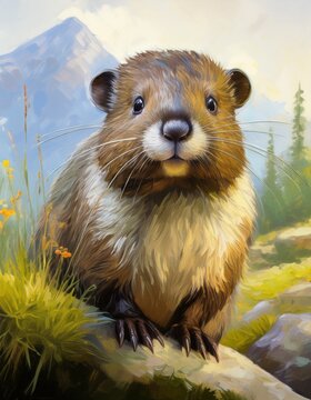 &Ouml;lgem&auml;lde Lemming