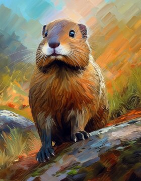 &Ouml;lgem&auml;lde Lemming