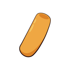 Tteokbokki Noodle vector. Korean food. Spicy rice cake. Tteokbokki logo design.