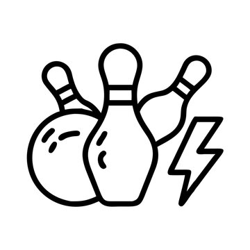 recommend clip art: Bowling strike pins ball lightning sport game alley spare competition leisure activity equipment