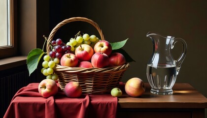 细腻油画：经典静物的光影之美