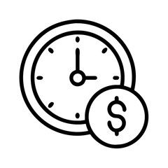 Explore time is money concept with clock and dollar sign for business and investment ideas now