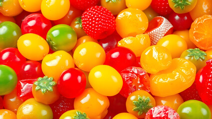 colorful jelly beans