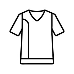 Shop stylish v neck t shirt design vector illustration for fashion apparel and clothing line