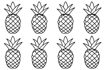 Diverse Pickup Truck Illustrations Set