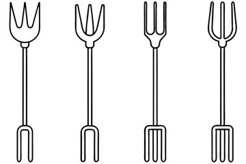 Different Kinds of Pineapples Set