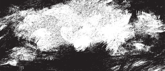 Black Frame. Grunge Urban Background Texture Vector. Dust Overlay. Distressed Grainy Grungy Framing Effect. Distressed Backdrop Vector Illustration. EPS 10.