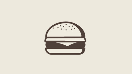 Fototapeta premium Modern Thin Line Hamburger Icon: Perfect for Website and App Design. Clean, Minimalist Style. ui ux 