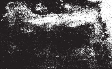 Obraz premium Scratched and Cracked Grunge Urban Background Texture Vector. Dust Overlay Distress Grainy Grungy Effect. Distressed Backdrop Vector Illustration. Isolated Black on White Background. EPS 10. 