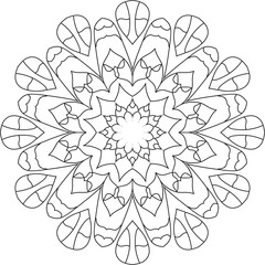 Abstract Mandala Vector design