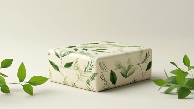 Product box with packaging