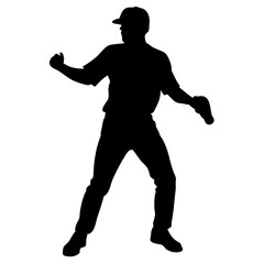 baseball player isolated on transparent background