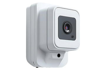 Wall Mounted Thermal Scanner is on Transparent Background, PNG Image.