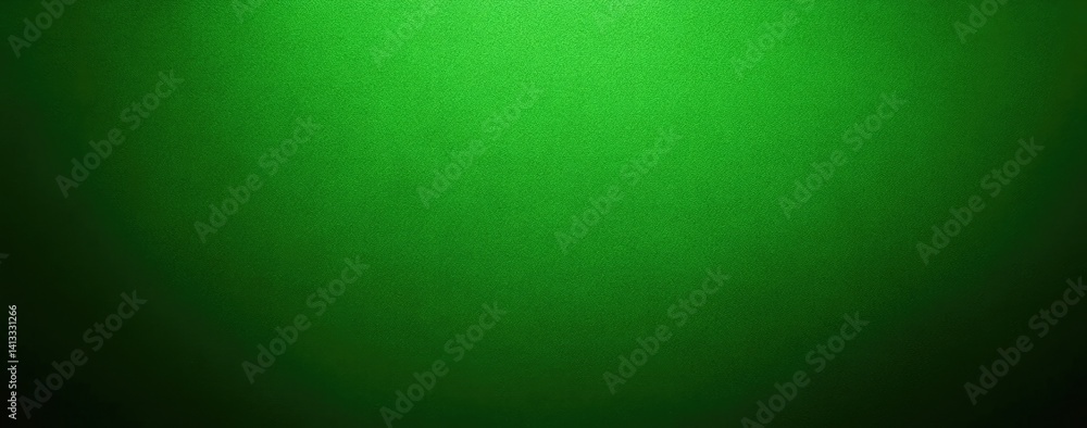 Aufkleber emerald green grainy texture background with gradient light and shadow effect