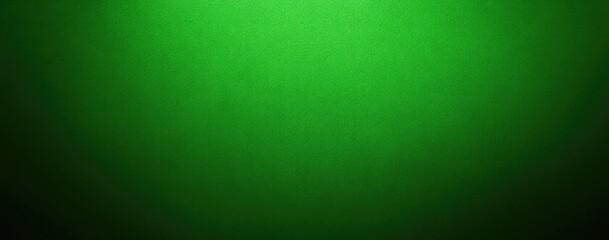 Obraz premium Emerald Green Grainy Texture Background with Gradient Light and Shadow Effect
