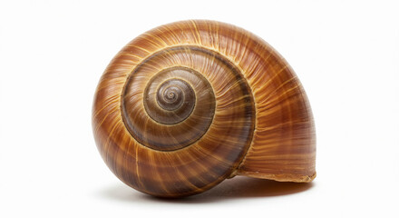 snail isolated on white background