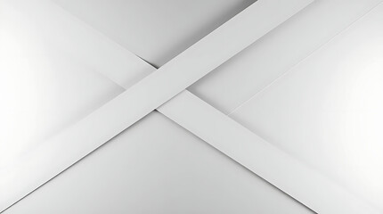 Abstract Geometric Artwork with Intersecting Diagonal Lines and Overlapping Shapes in Monochromatic Gray Tones, Minimalist Design with Smooth Texture and Gradient for Modern Visual Depth