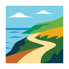 abstract blue and teal sea waves