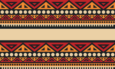 Beautiful geometric background. Figures of different shapes. Tribal form. Flowers. Geometric design. Creative textures. Colorful art. Modern graphic poster. Retro color. Vector illustration