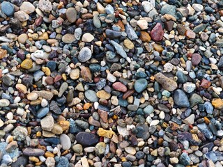 pebbles on the beach