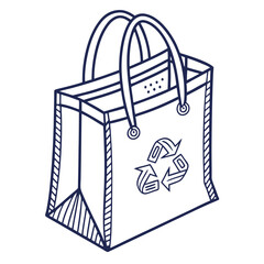 vector shopping bag icon