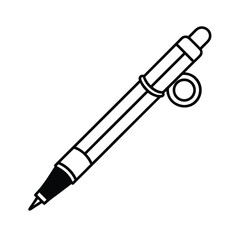Naklejka premium Stress Relief Pen with Built In Fidget Tools