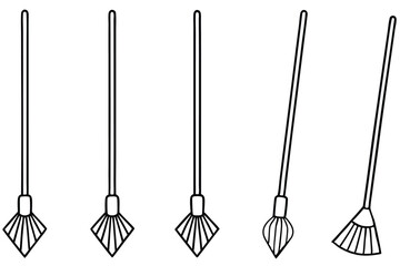 Naklejka premium Garden Rake Collection for Landscaping