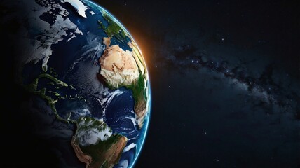 Fototapeta premium Melting Earth – A Globe Dripping Like Candle Wax