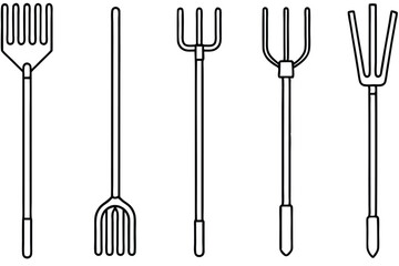 Garden Maintenance Rake Tools