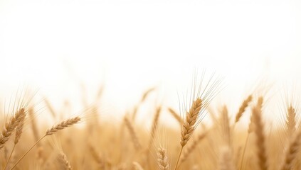 Golden Wheat Field at Harvest Time