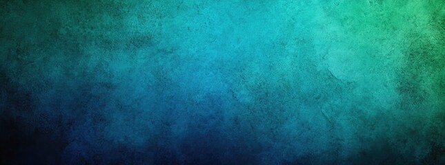 Fototapeta premium Grunge texture background with blend of dark blue, teal, and green color tones