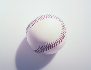 Classic Baseball: A Soft-Lit, Textured Still Life