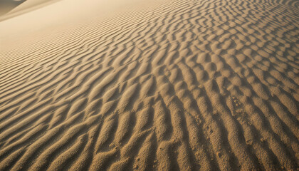 Obraz premium Stunning Sand Dune Texture: Rippled Desert Background